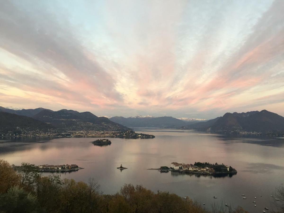 Tramonto in Cà delle Isole Apartamento Stresa Exterior foto